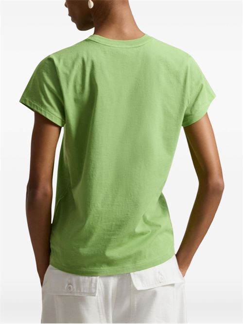 T-shirt donna maniche corte con logo POLO RALPH LAUREN | 211B14605003